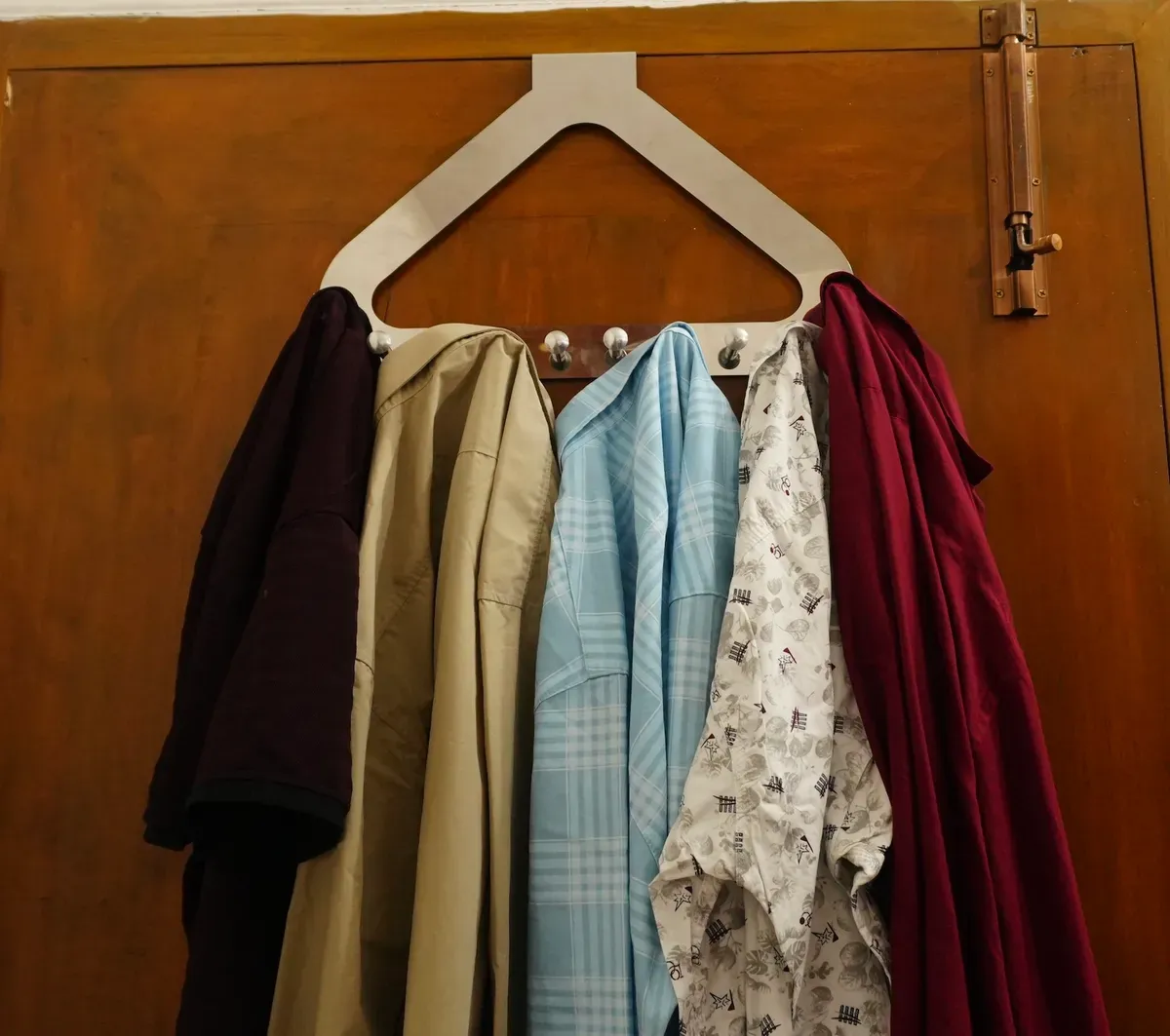 🧥 প্রিমিয়াম স্টেইনলেস স্টিল মাল্টি-হুক অর্গানাইজার